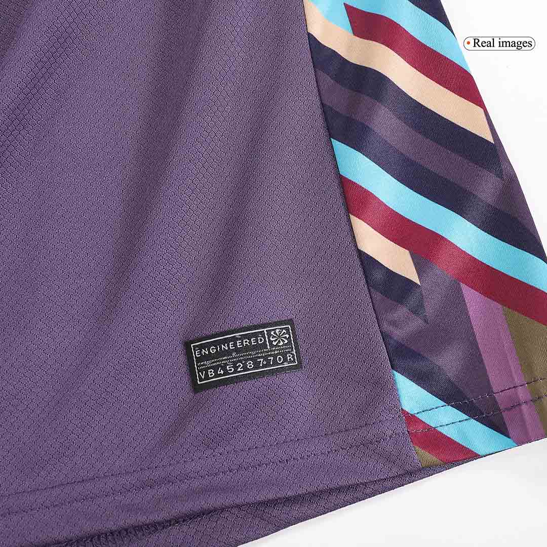England Away Jersey Kit EURO 2024 Kids(Jersey+Shorts)