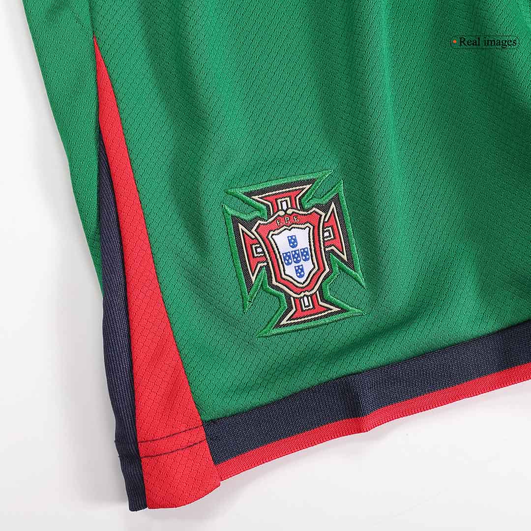 Portugal Home Jersey Kit EURO 2024 Kids(Jersey+Shorts)