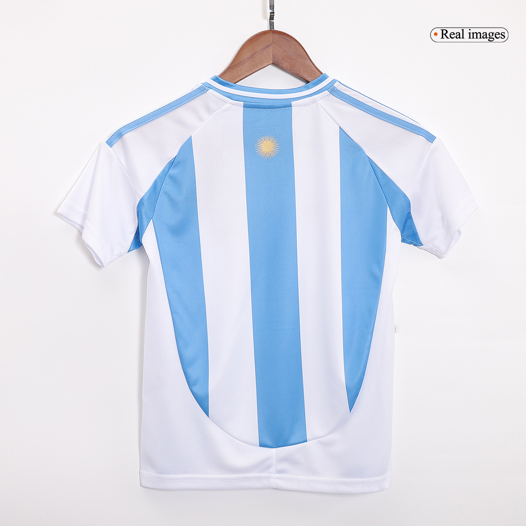 Argentina Home Jersey Kit 2024 Kids(Jersey+Shorts)