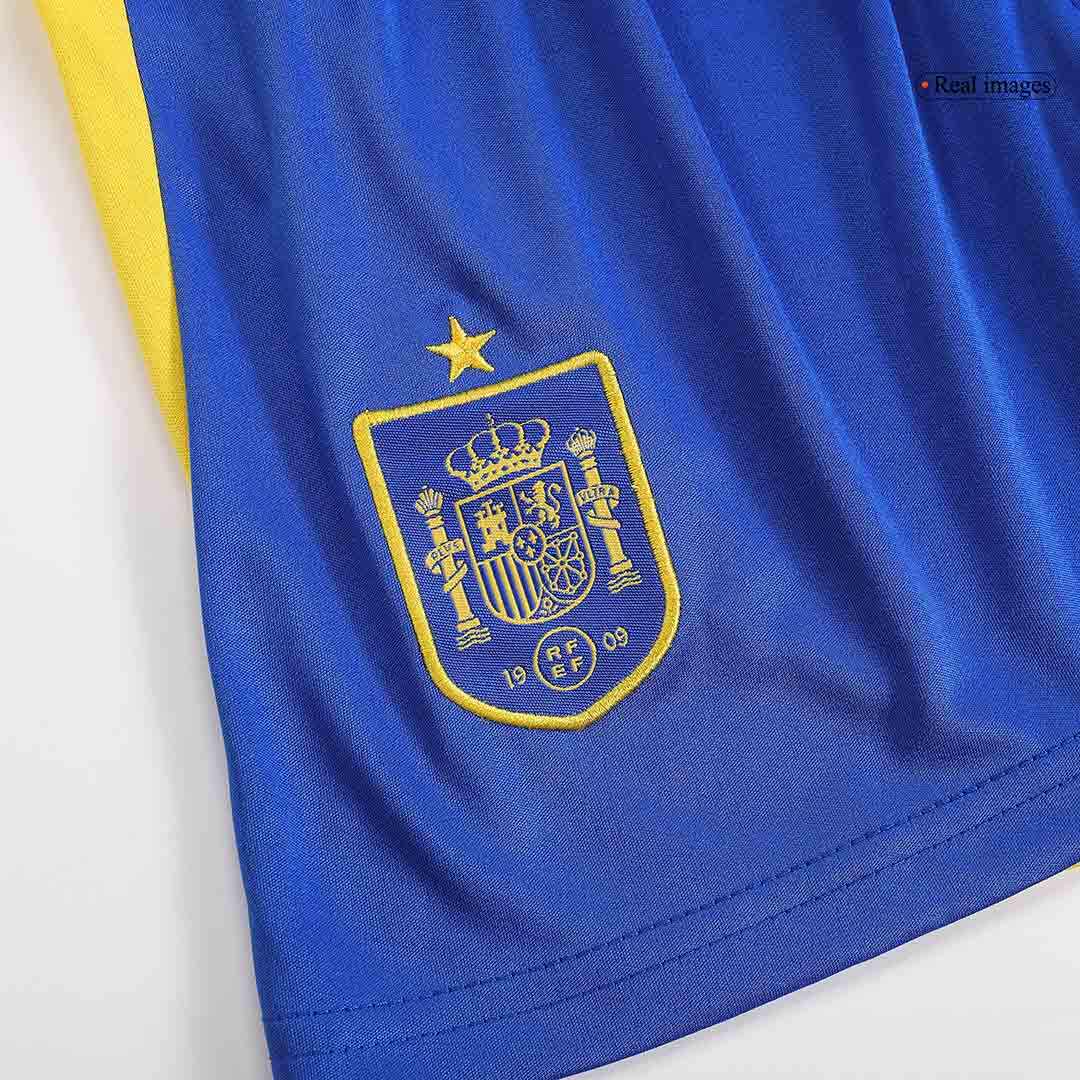 Spain Home Jersey Kit EURO 2024 Kids(Jersey+Shorts)
