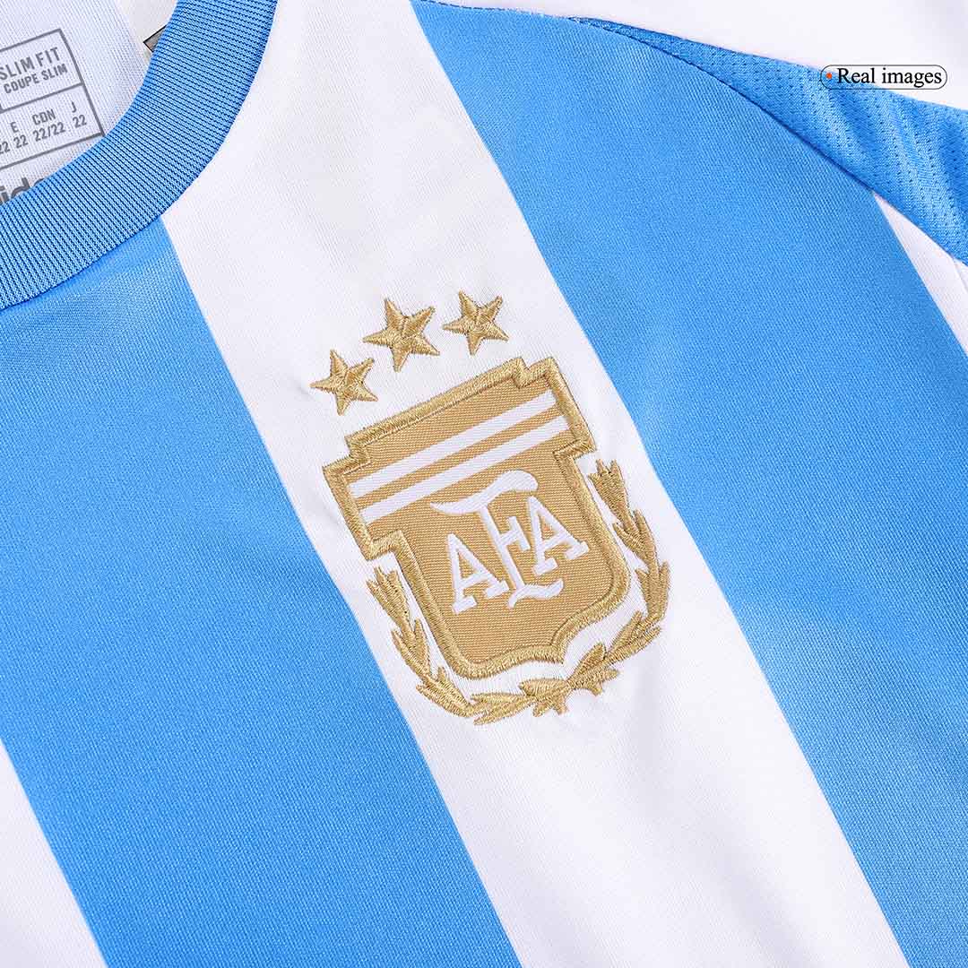 Argentina Home Jersey Kit 2024 Kids(Jersey+Shorts)