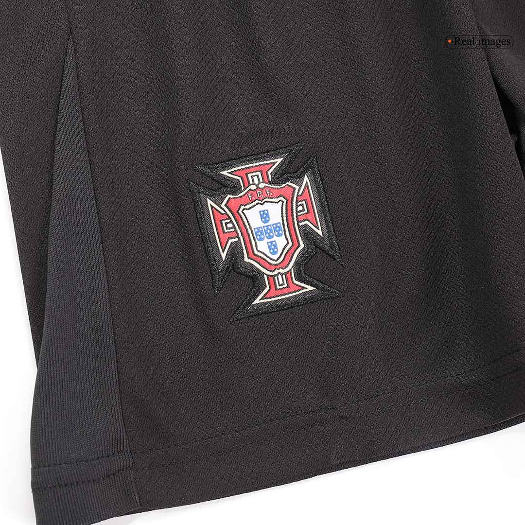 Portugal Away Jersey Kit EURO 2024 Kids(Jersey+Shorts)