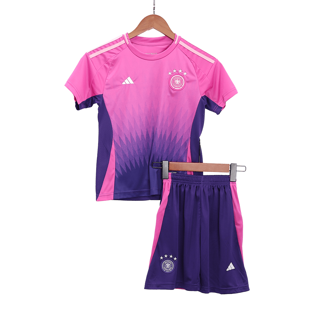 Germany Away Jersey Kit EURO 2024 Kids(Jersey+Shorts+Socks)