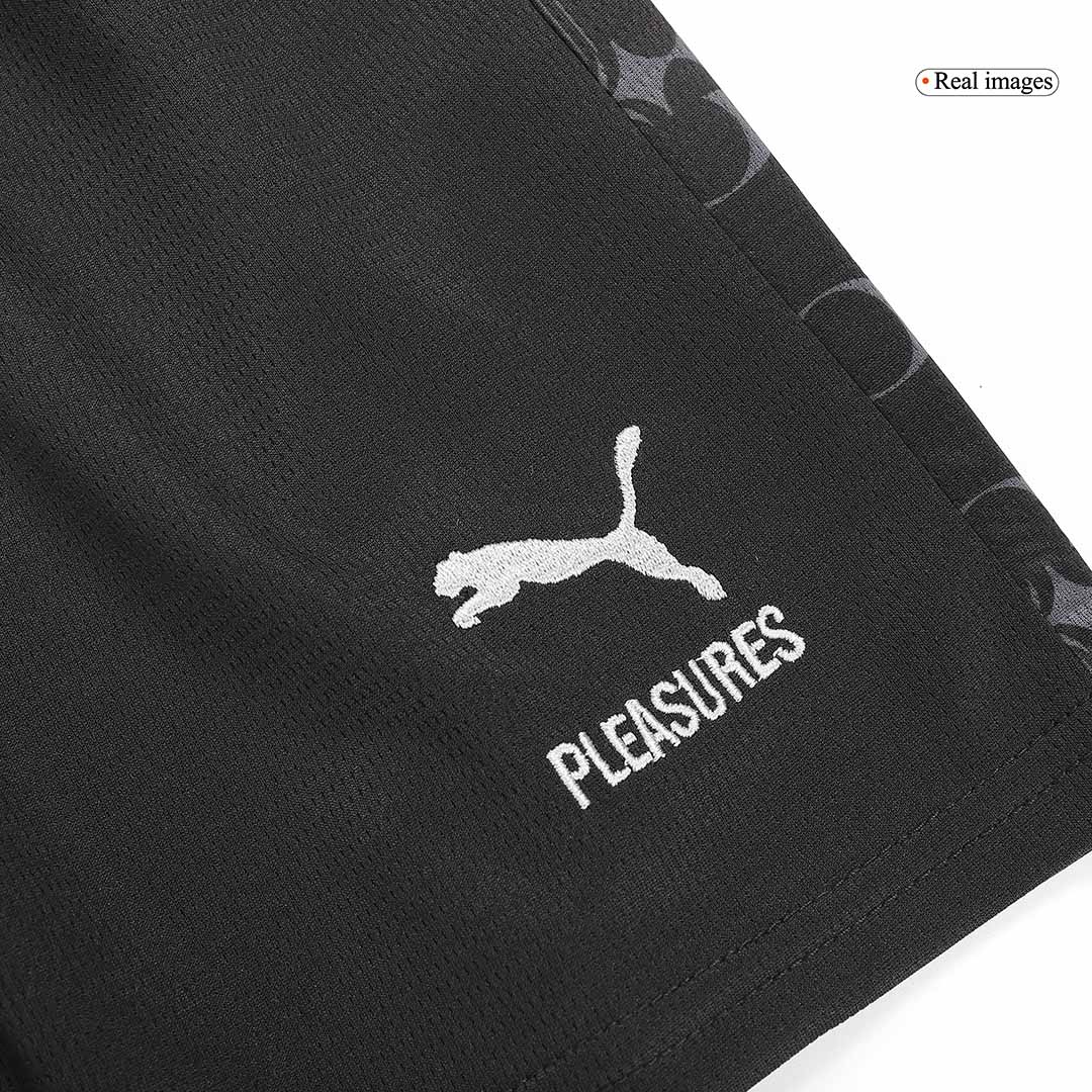 AC Milan x Pleasures Fourth Away Jersey Kit 2023/24 Kids(Jersey+Shorts)