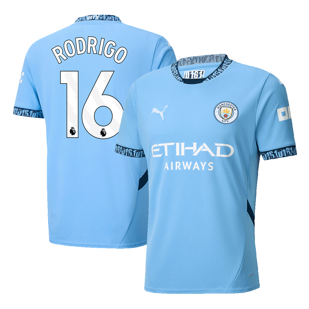 Manchester City RODRIGO #16 Home Jersey 2024/25