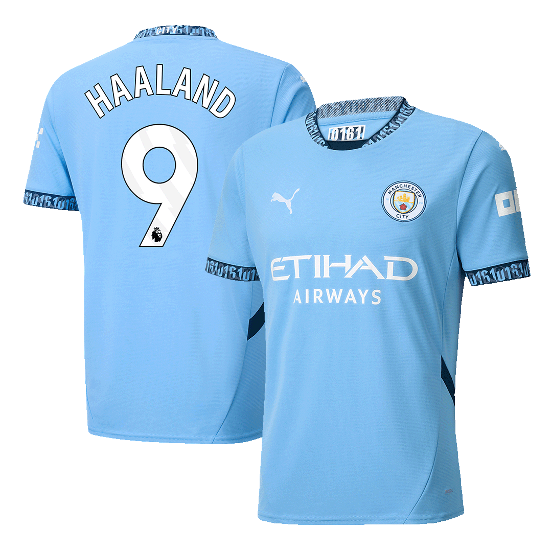Manchester City HAALAND #9 Home Jersey 2024/25