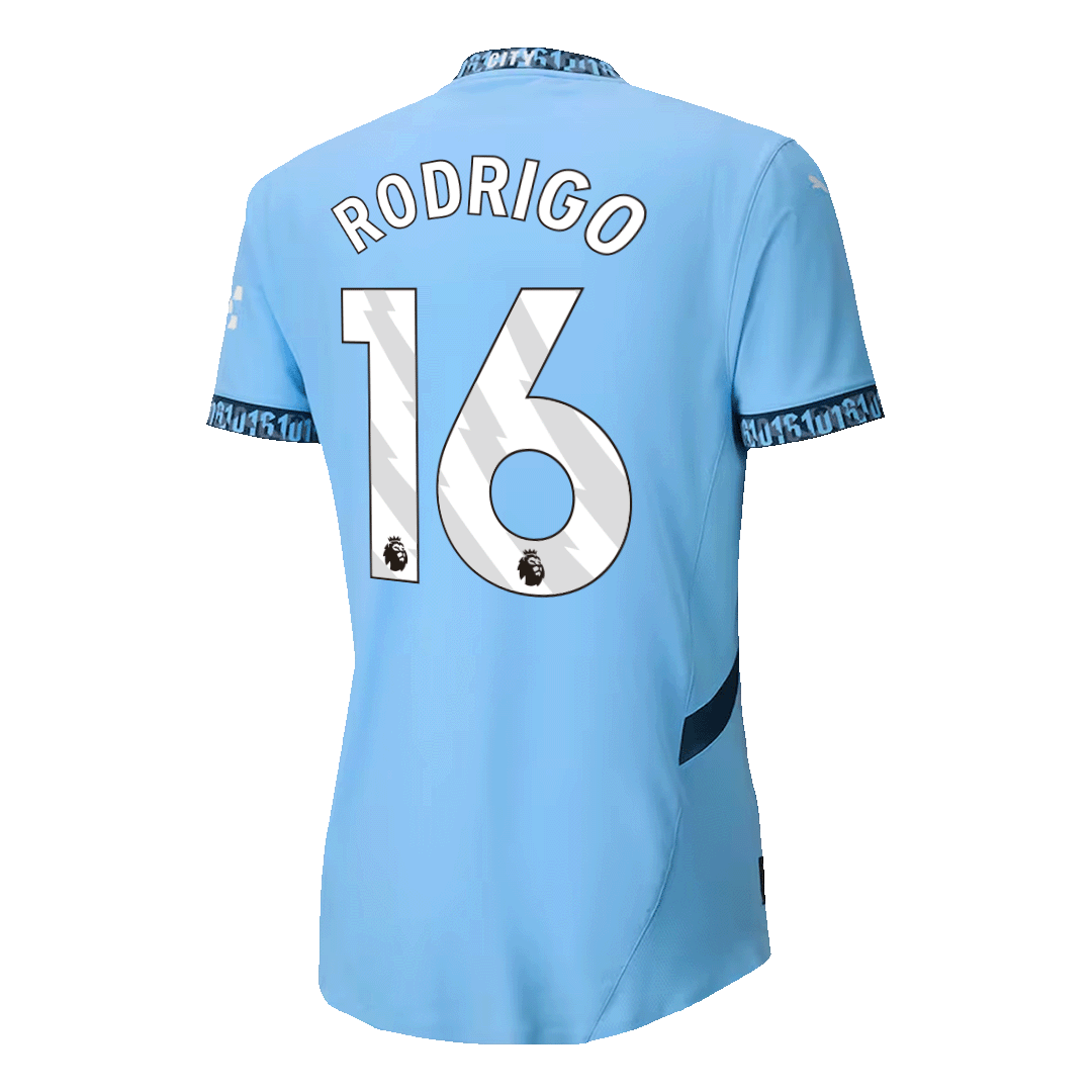 Manchester City RODRIGO #16 Home Jersey Authentic 2024/25