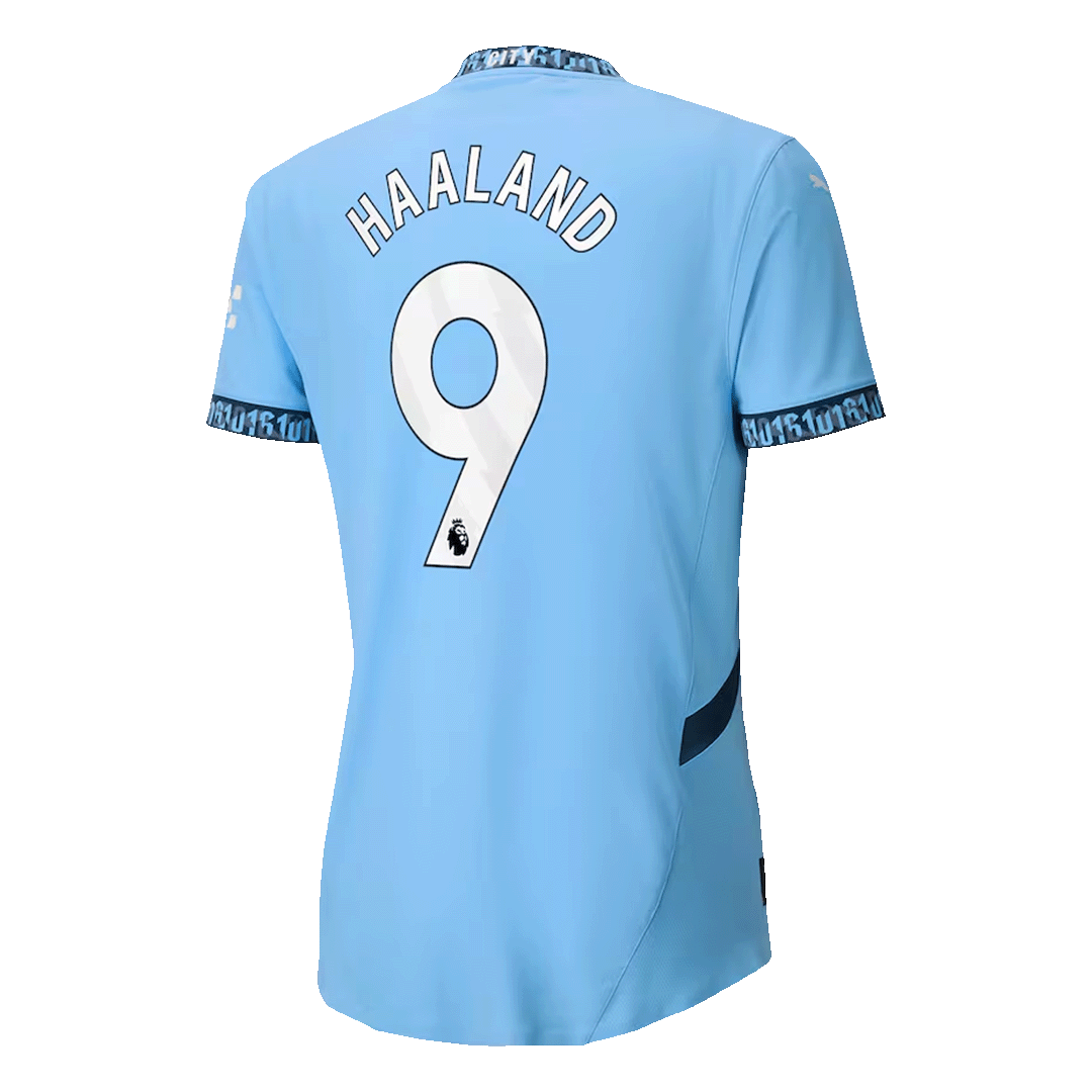 Manchester City HAALAND #9 Home Jersey Authentic 2024/25