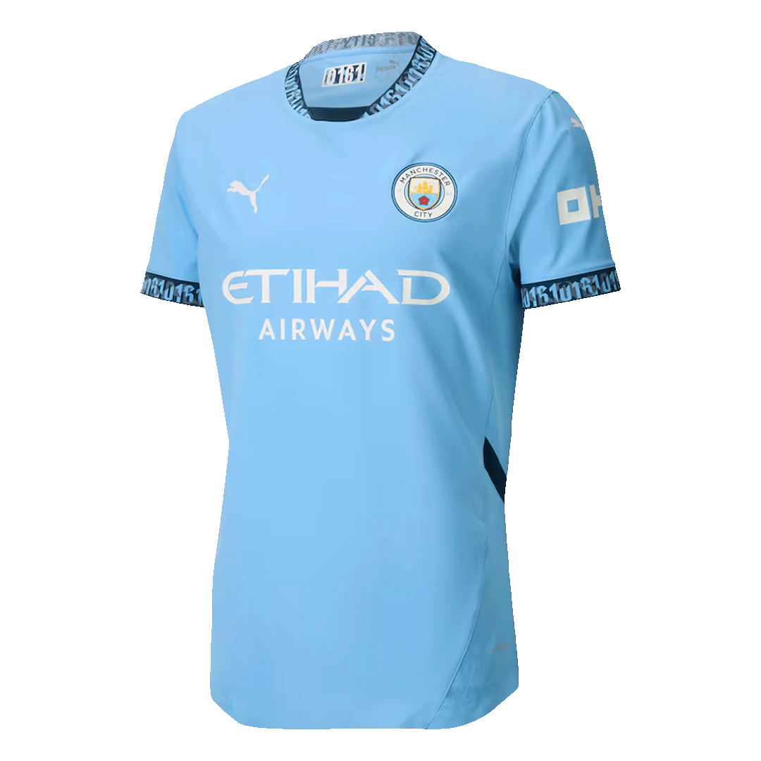 Manchester City HAALAND #9 Home Jersey Authentic 2024/25