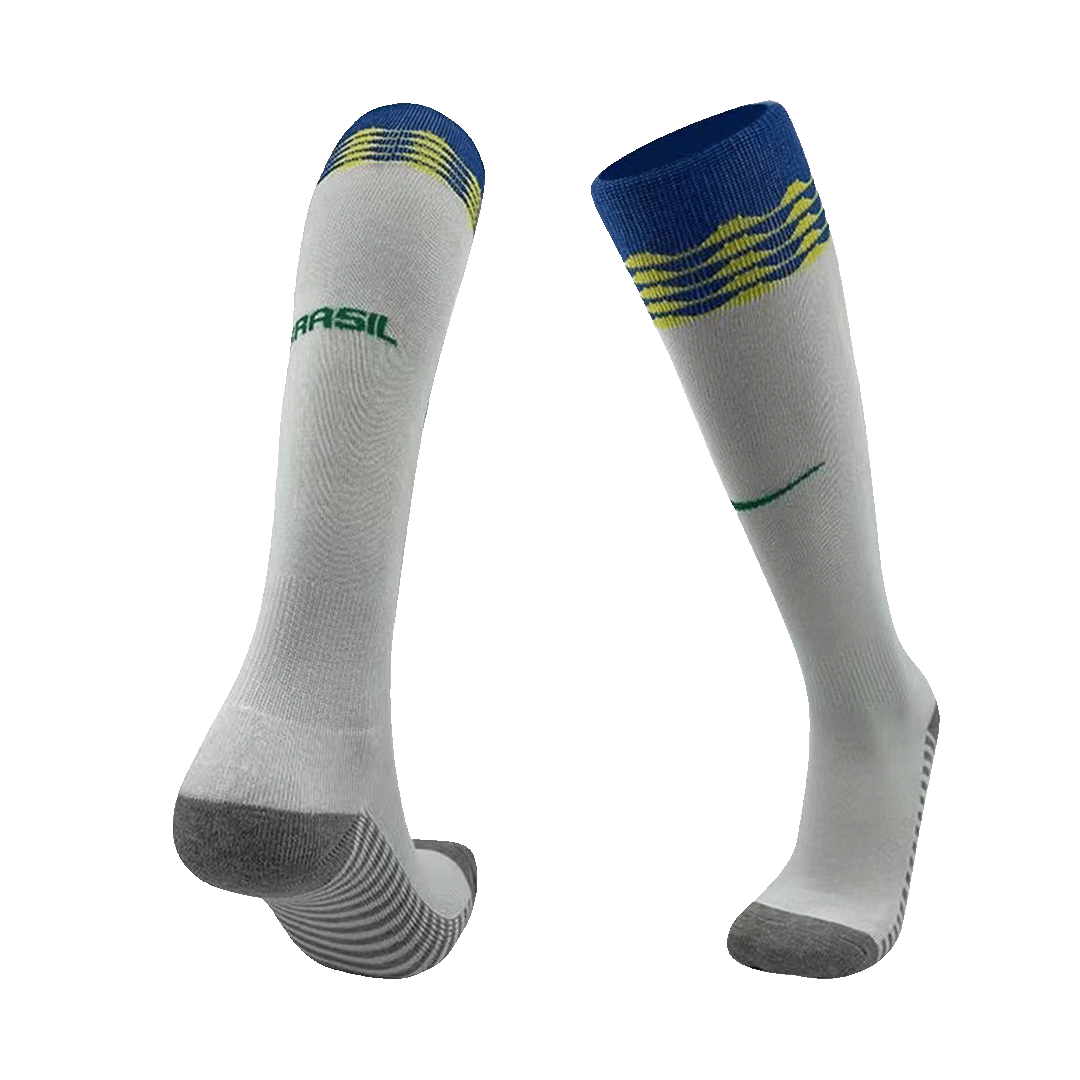 Brazil Home Soccer Socks 2024 Kid