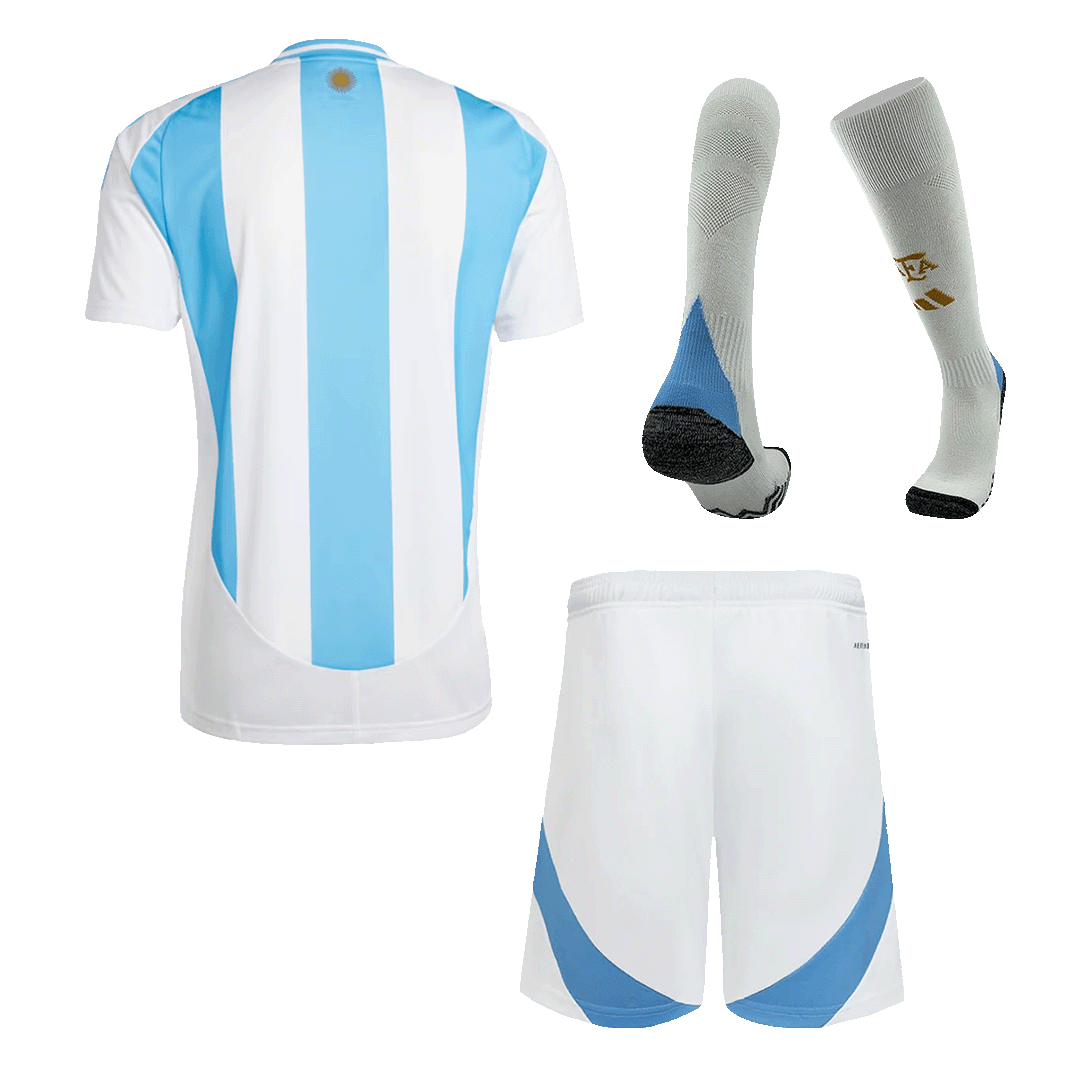 Argentina Home Jersey Kit 2024 (Jersey+Shorts+Socks)