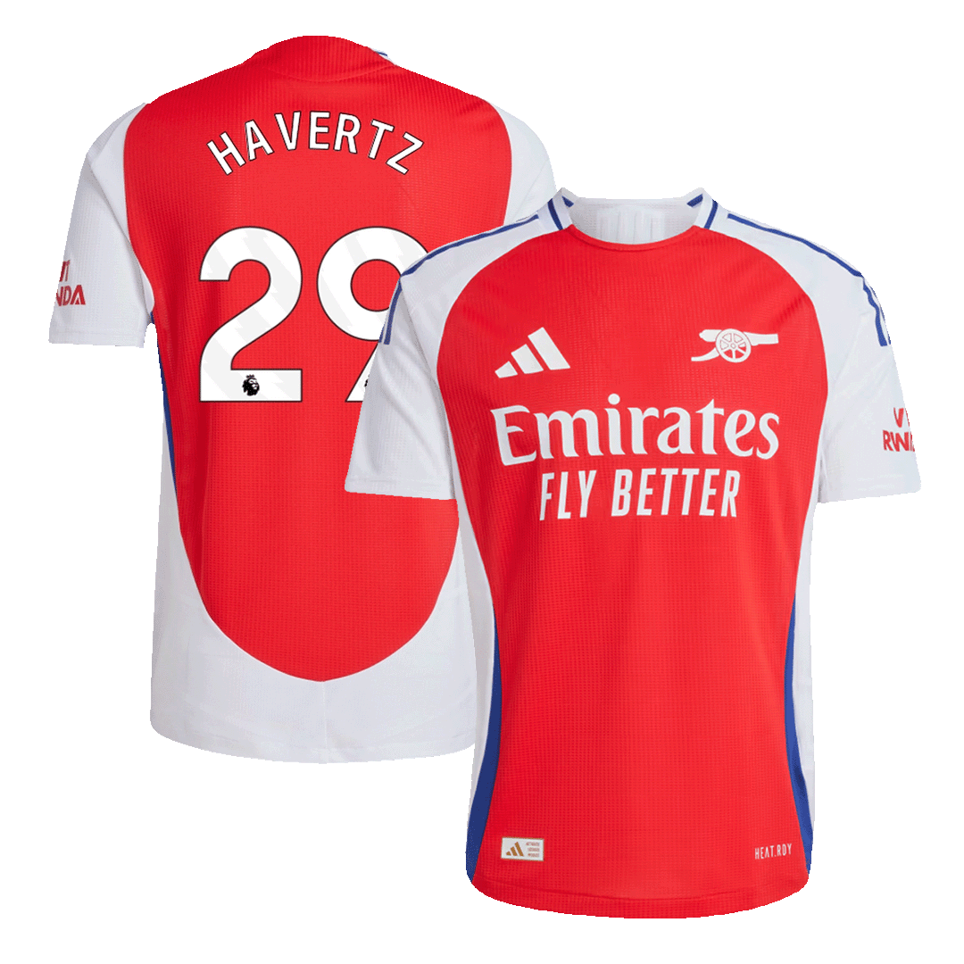 Arsenal HAVERTZ #29 Home Jersey Authentic 2024/25