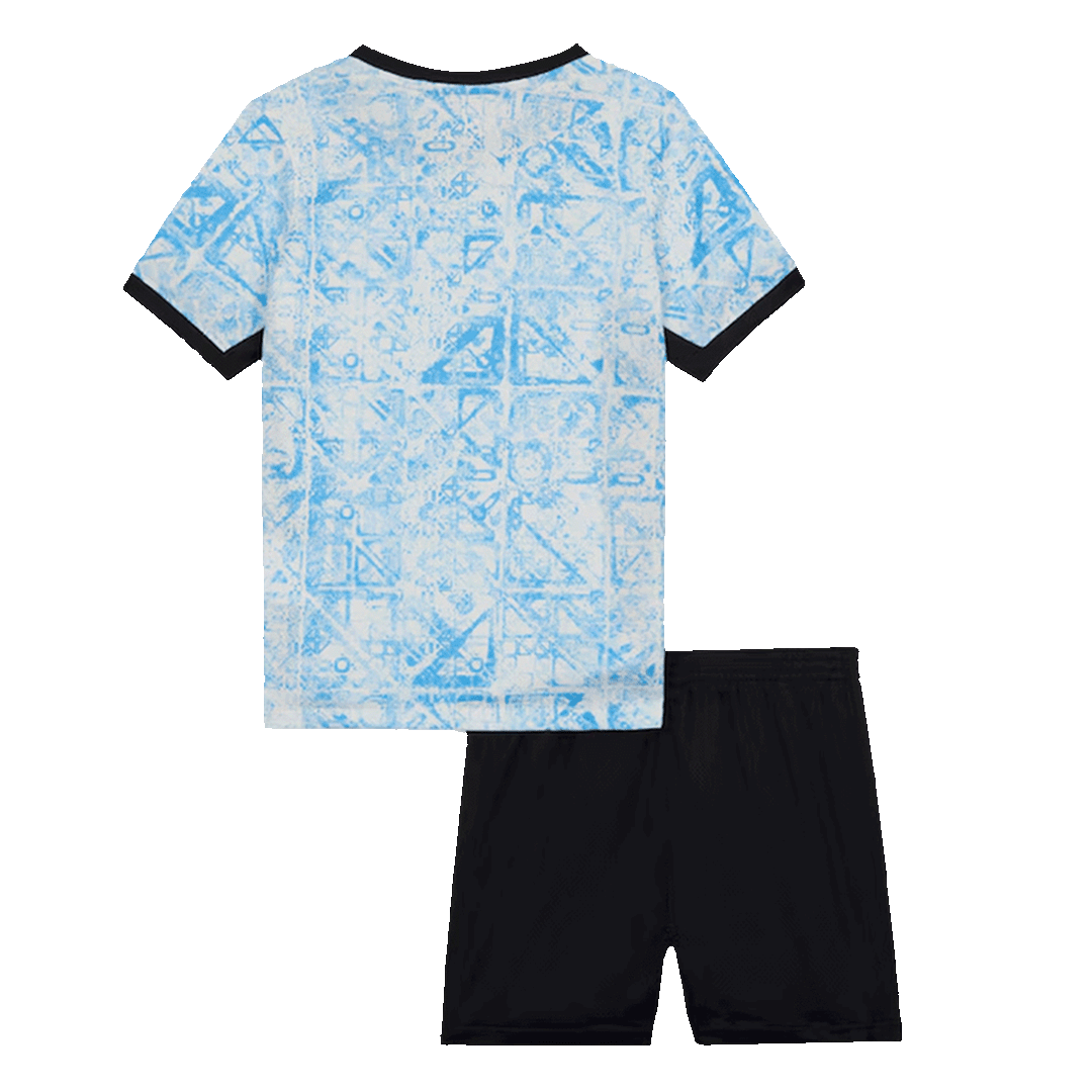 Portugal Away Jersey Kit EURO 2024 Kids(Jersey+Shorts)