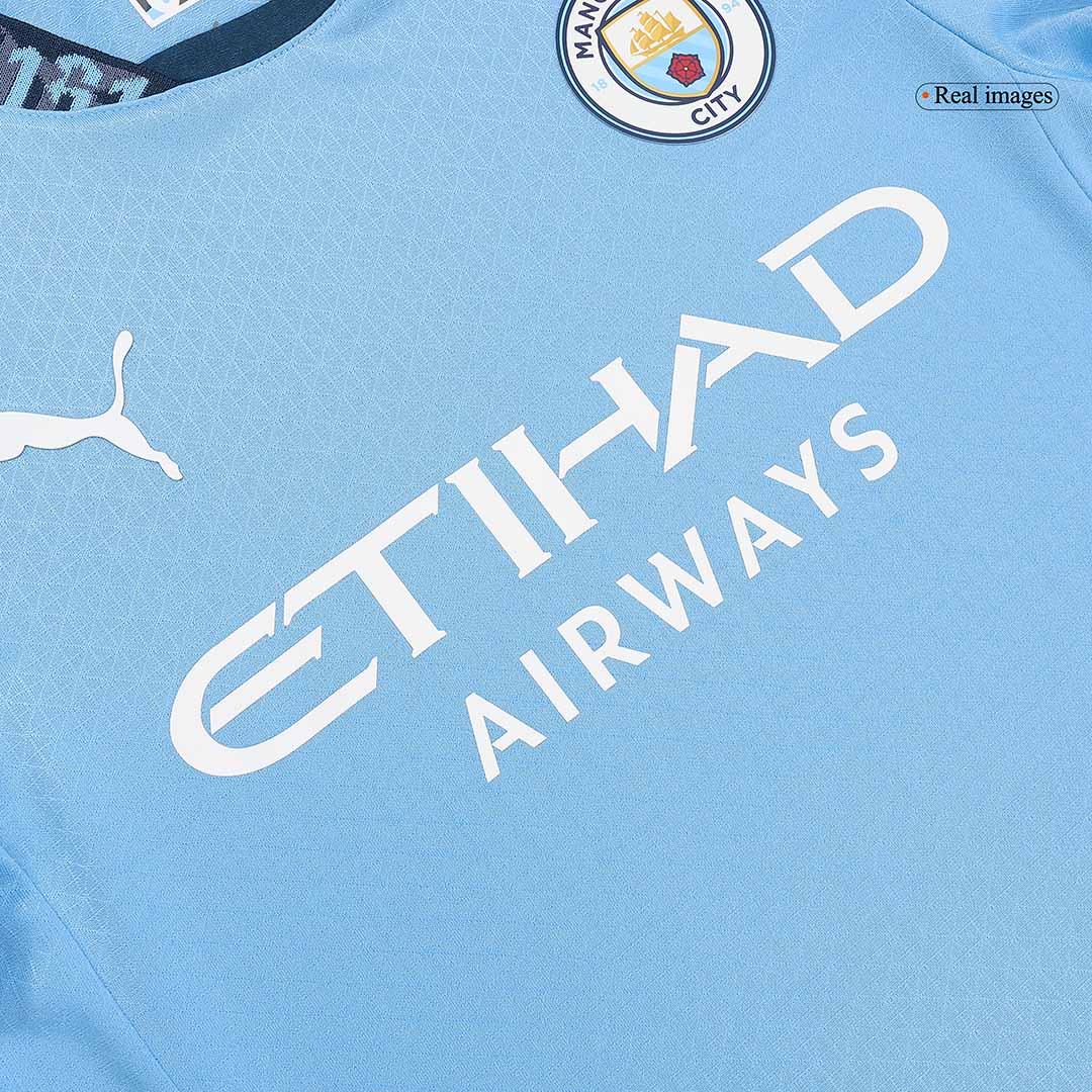 Manchester City RODRIGO #16 Home Jersey Authentic 2024/25 - UCL Edition