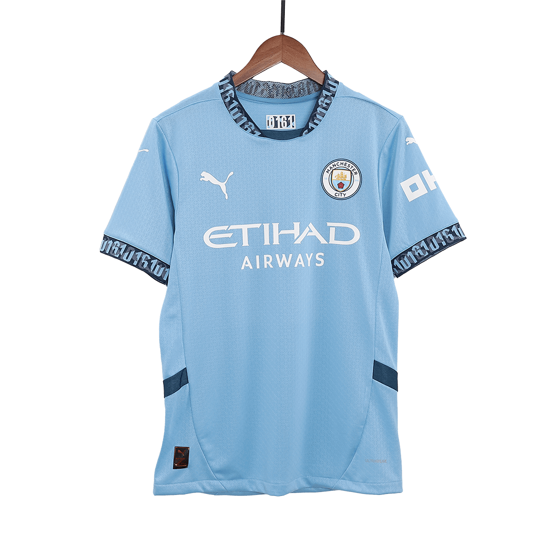 Manchester City HAALAND #9 Home Jersey Authentic 2024/25 - UCL Edition