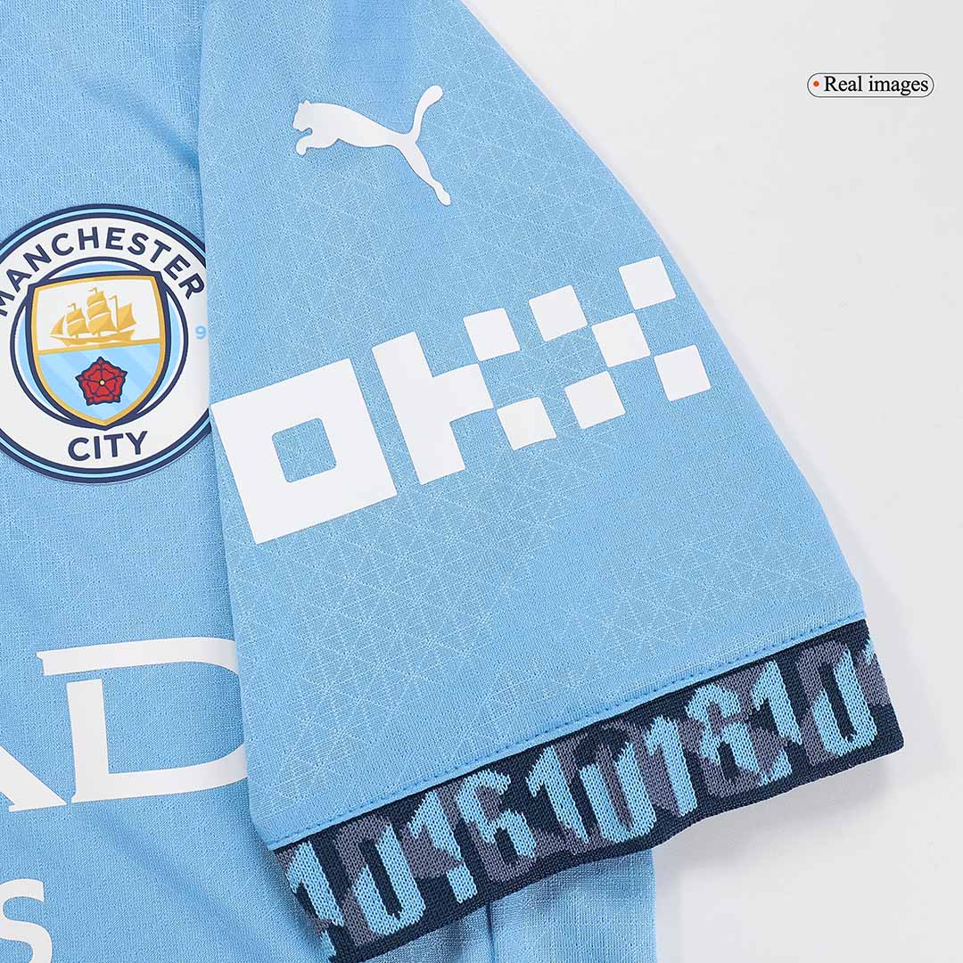 Manchester City RODRIGO #16 Home Jersey Authentic 2024/25 - UCL Edition