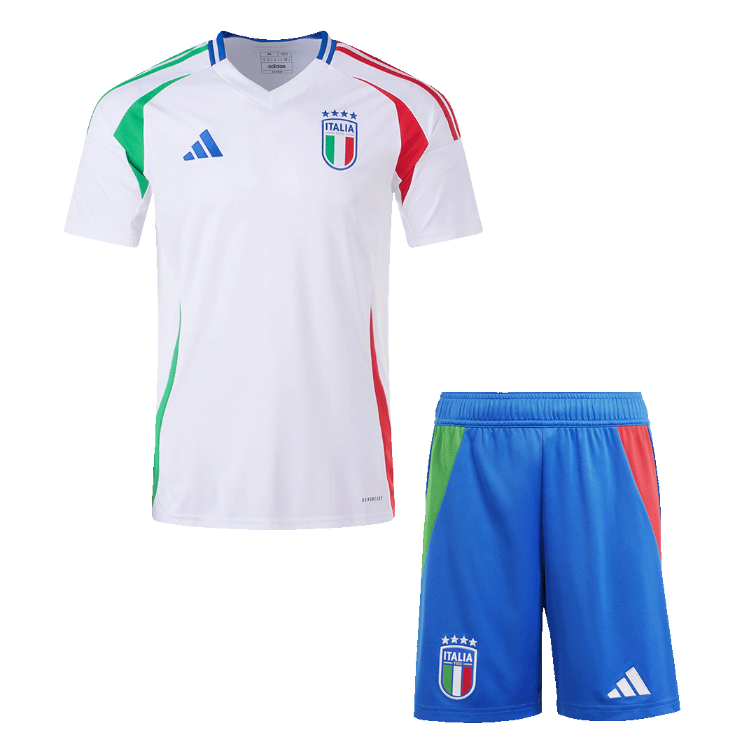 Italy Away Jersey Kit EURO 2024 (Jersey+Shorts)