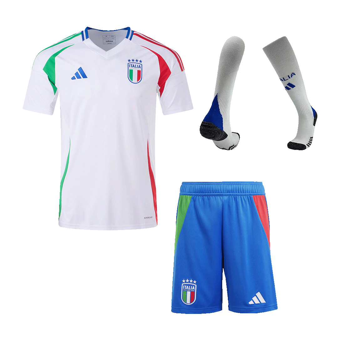 Italy Away Jersey Kit EURO 2024 (Jersey+Shorts+Socks)