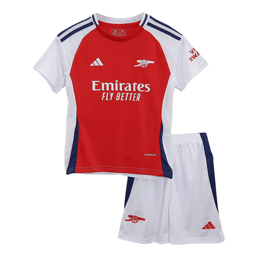 Arsenal Home Jersey Kit 2024/25 Kids(Jersey+Shorts)
