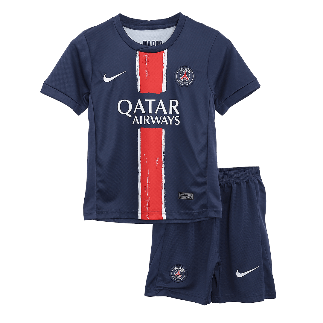 PSG Home Jersey Kit 2024/25 Kids(Jersey+Shorts)