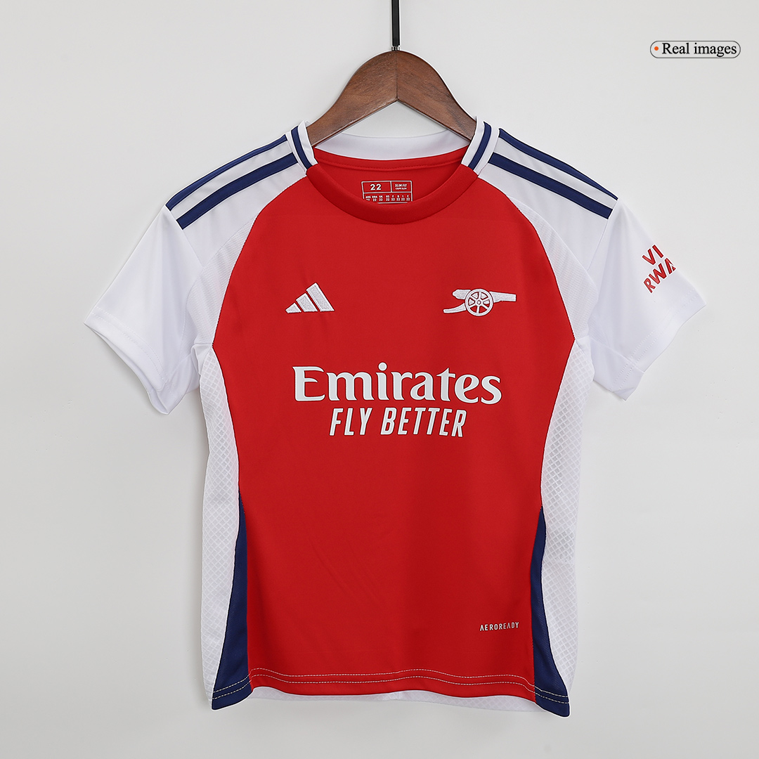 Arsenal Home Jersey Kit 2024/25 Kids(Jersey+Shorts)