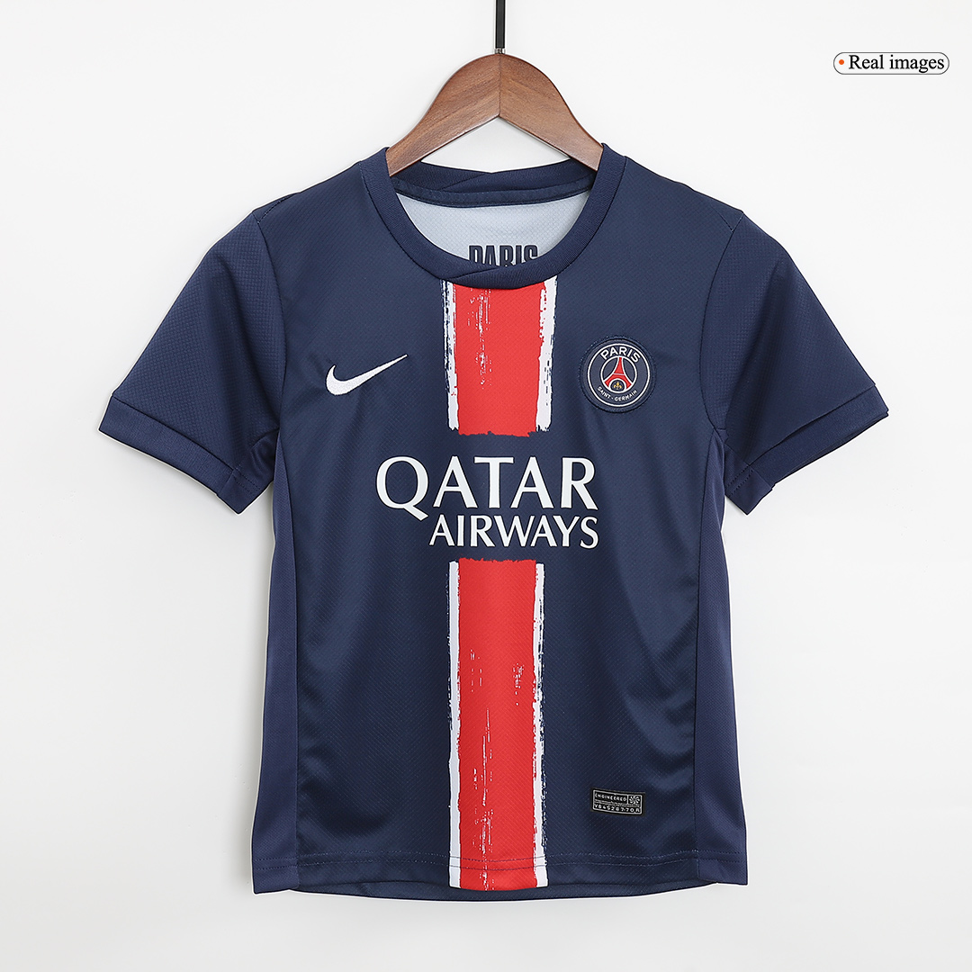 PSG Home Jersey Kit 2024/25 Kids(Jersey+Shorts)
