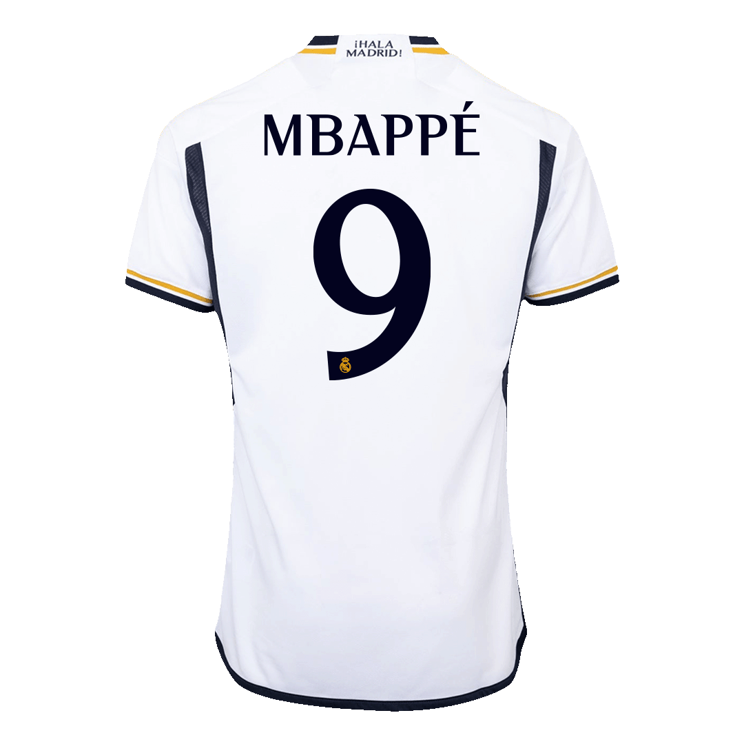 Real Madrid MBAPPÉ #9 Home Jersey Authentic 2023/24