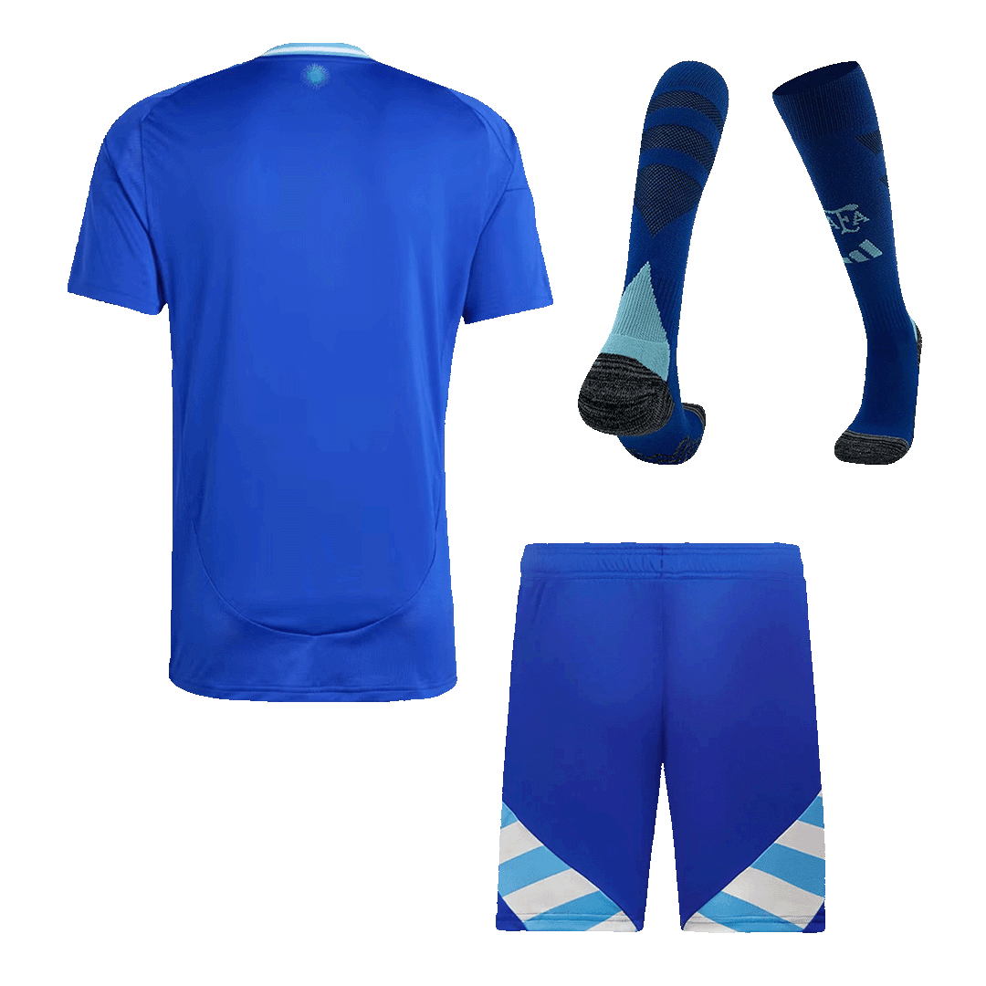 Argentina Away Jersey Kit 2024 (Jersey+Shorts+Socks)