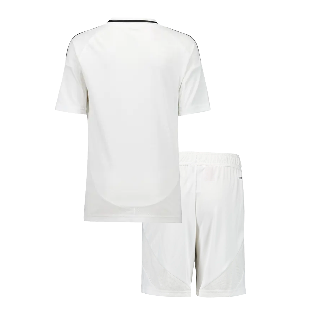 Real Madrid Home Jersey Kit 2024/25 Kids(Jersey+Shorts)