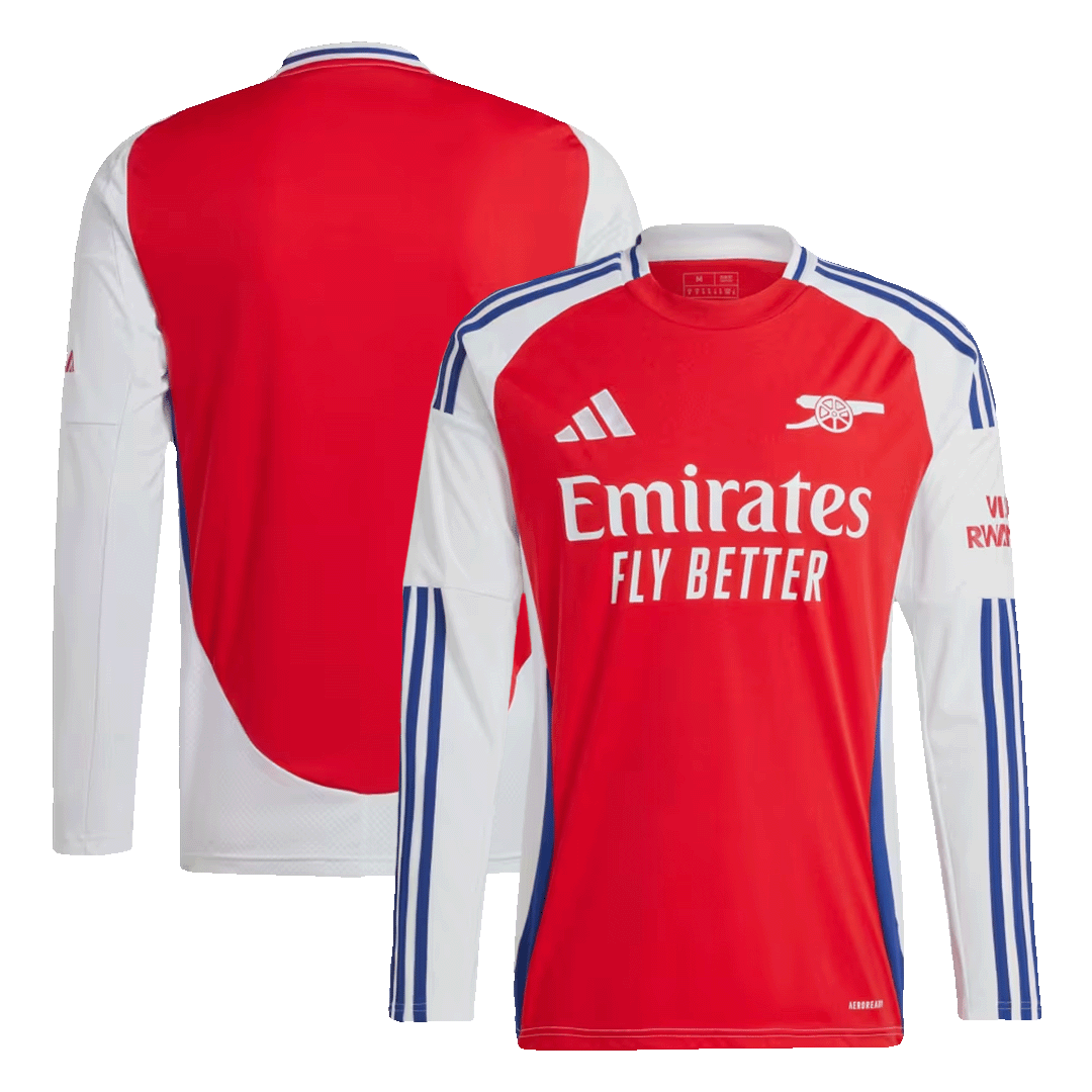 Arsenal Long Sleeve Home Jersey 2024/25