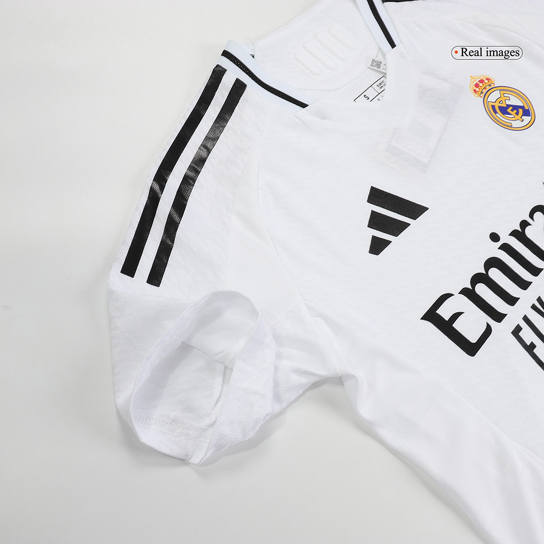 Real Madrid Home Soccer Jersey Kit Authentic 2024/25 (Jersey+Shorts+Socks)