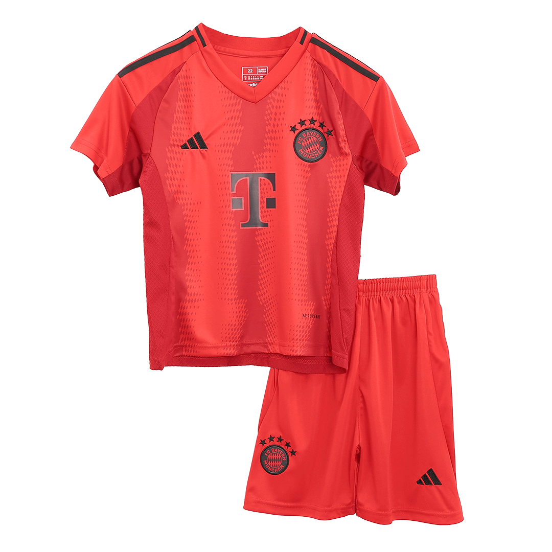Bayern Munich Home Jersey Kit 2024/25 Kids(Jersey+Shorts)