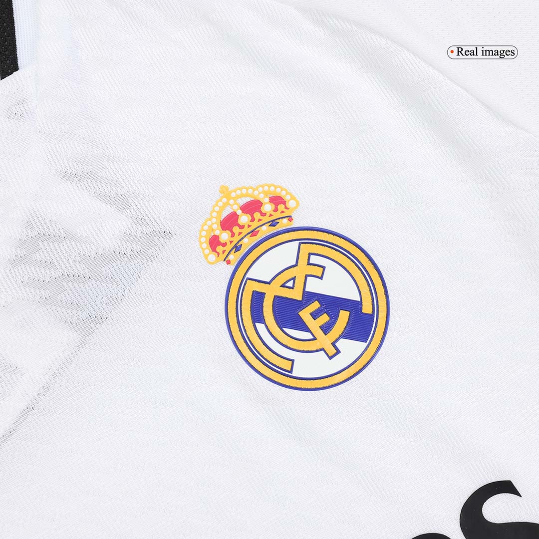 Real Madrid Home Soccer Jersey Kit Authentic 2024/25 (Jersey+Shorts+Socks)