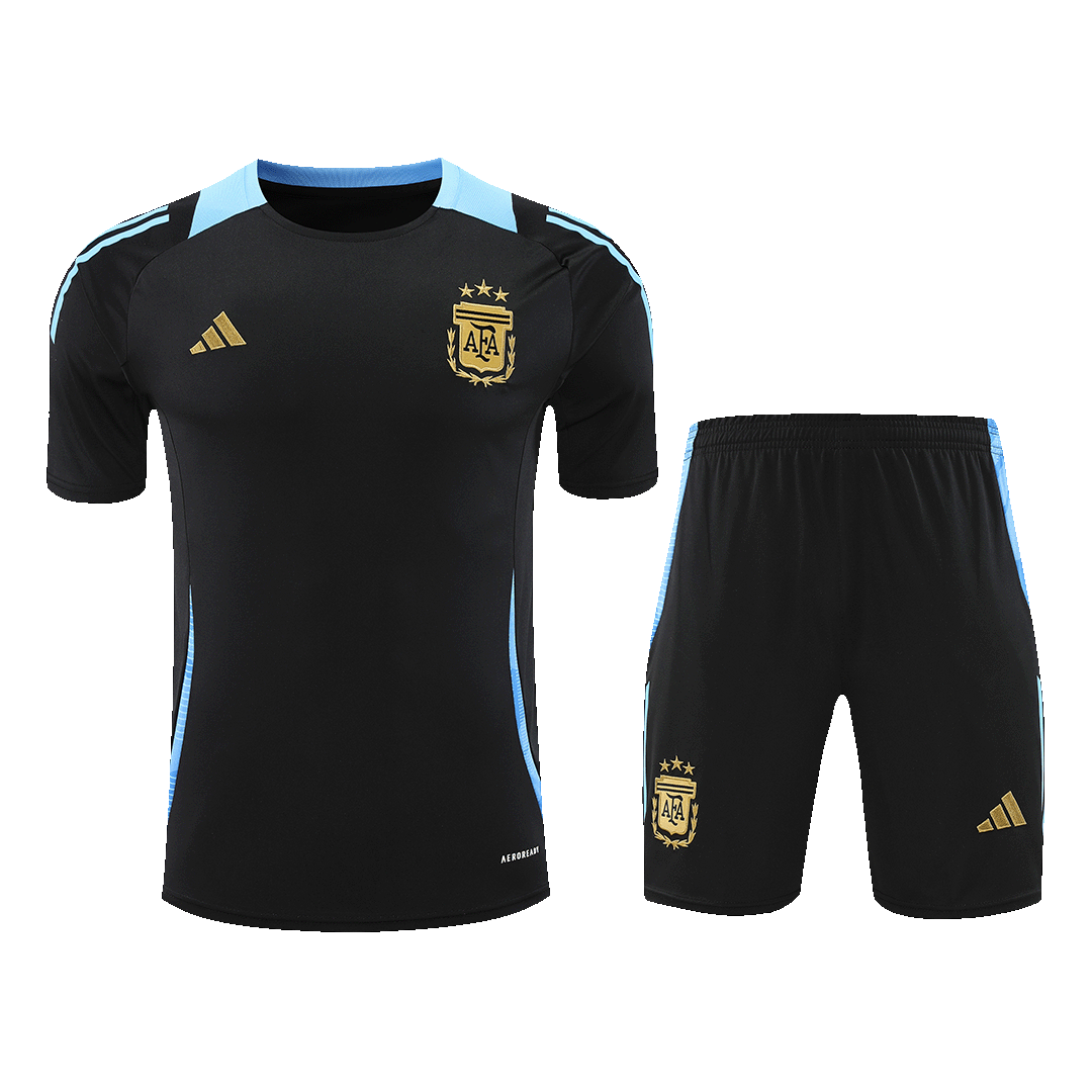 Argentina Pre-Match Training Jersey Kit Copa America 2024 (Jersey+Shorts)