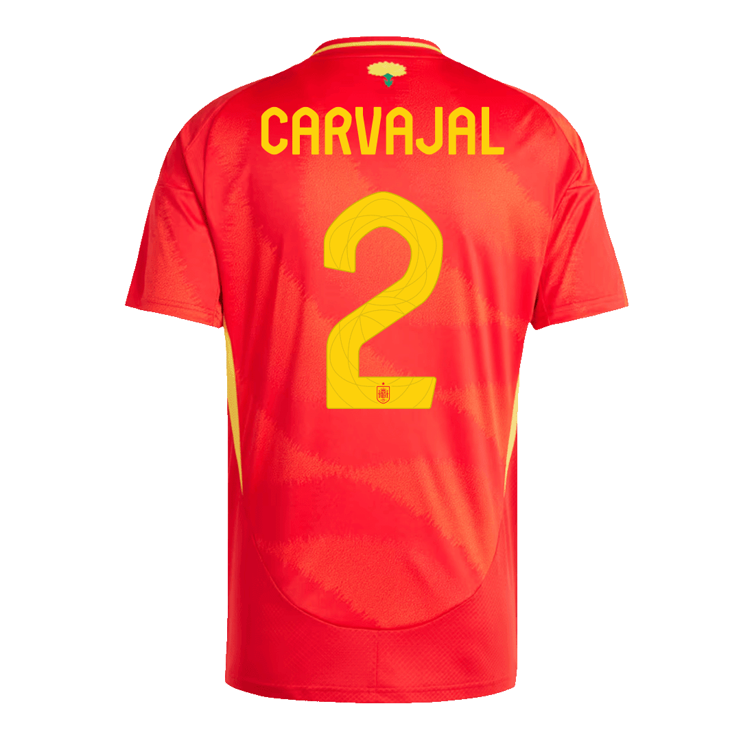 Spain CARVAJAL #2 Home Jersey EURO 2024