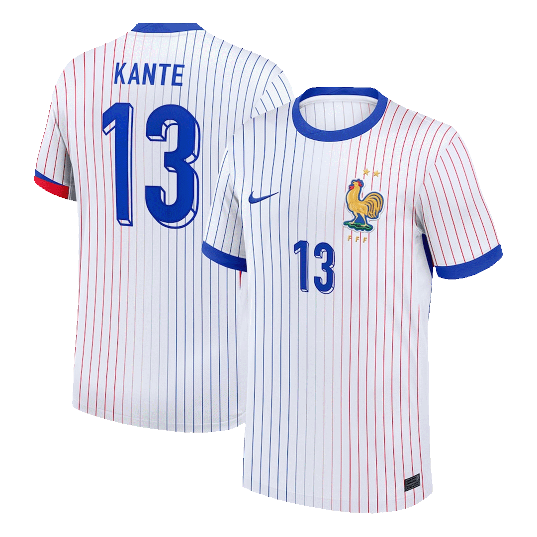 France KANTE #13 Away Jersey EURO 2024
