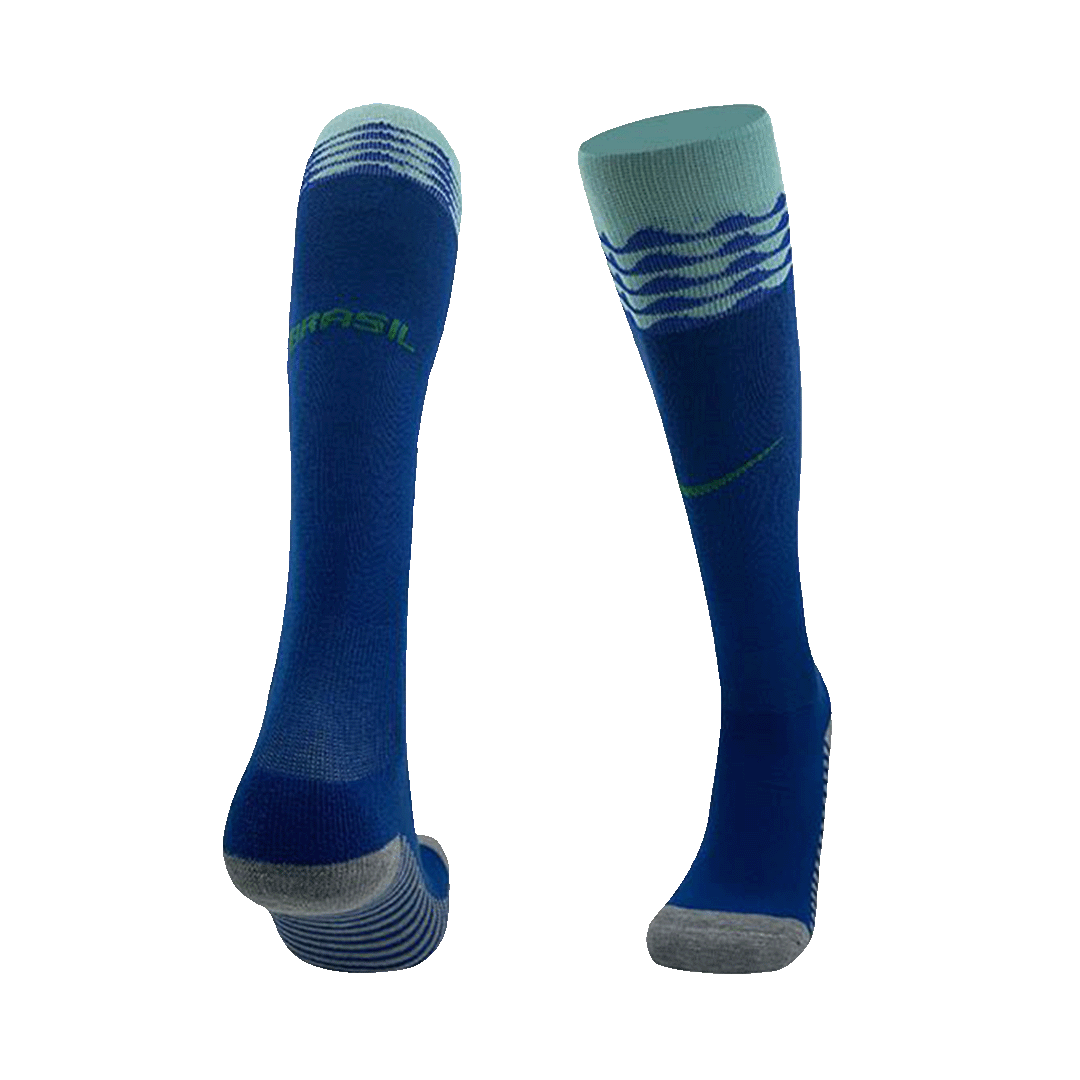 Brazil Away Soccer Socks 2024 Kid