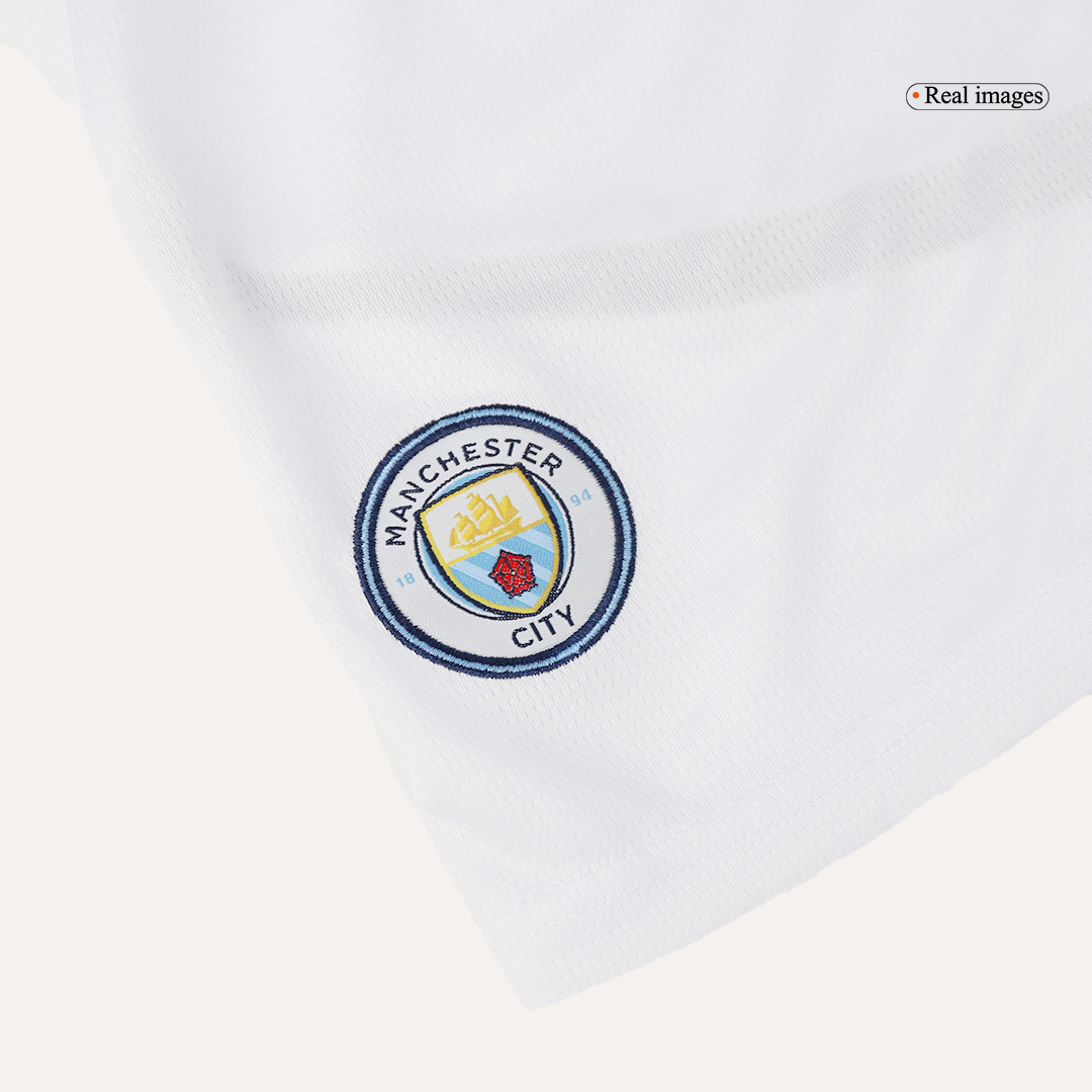 Manchester City Home Jersey Kit 2024/25 Kids(Jersey+Shorts)