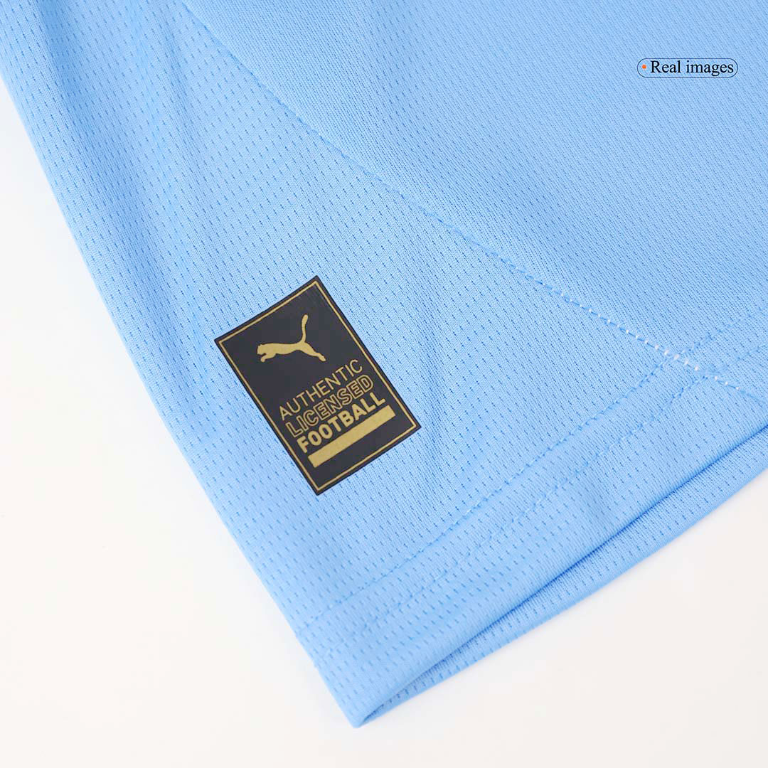 Manchester City Home Jersey Kit 2024/25 Kids(Jersey+Shorts)
