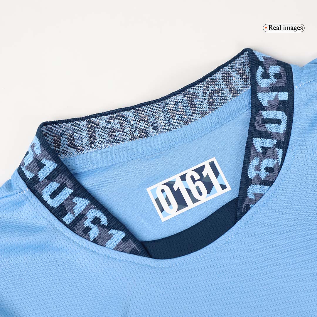 Manchester City Home Jersey Kit 2024/25 Kids(Jersey+Shorts)