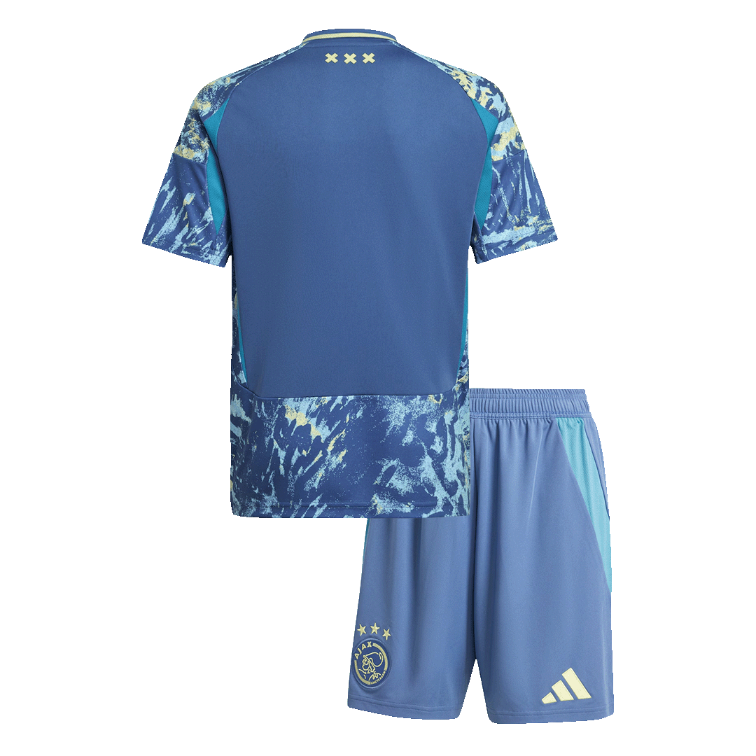 Ajax Away Jersey Kit 2024/25 Kids(Jersey+Shorts)