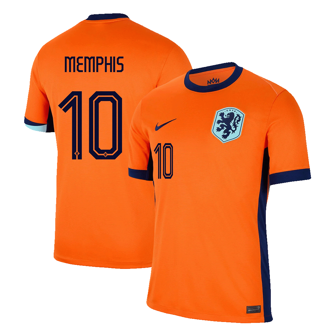 Netherlands MEMPHIS #10 Home Jersey EURO 2024