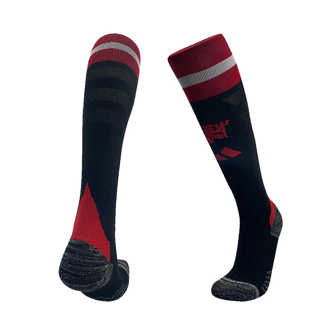 Manchester United Home Soccer Socks 2024/25 Kid