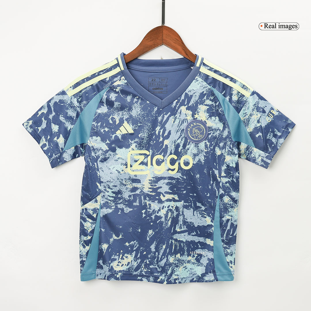 Ajax Away Jersey Kit 2024/25 Kids(Jersey+Shorts)