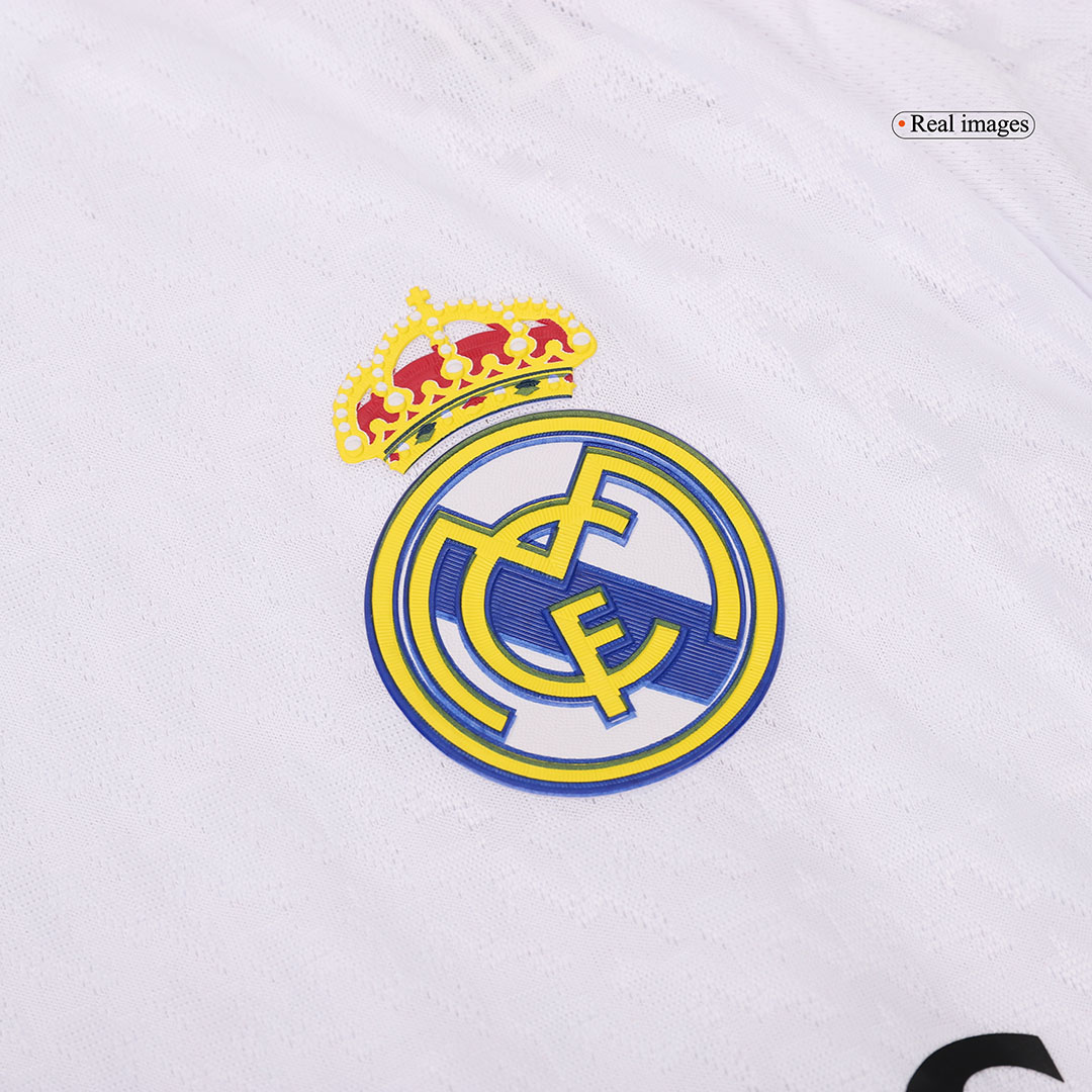 Authentic Real Madrid Long Sleeve Home Jersey 2024/25