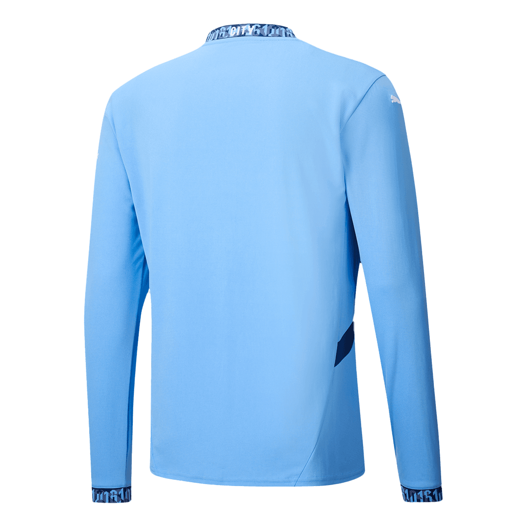 Manchester City Long Sleeve Home Jersey 2024/25