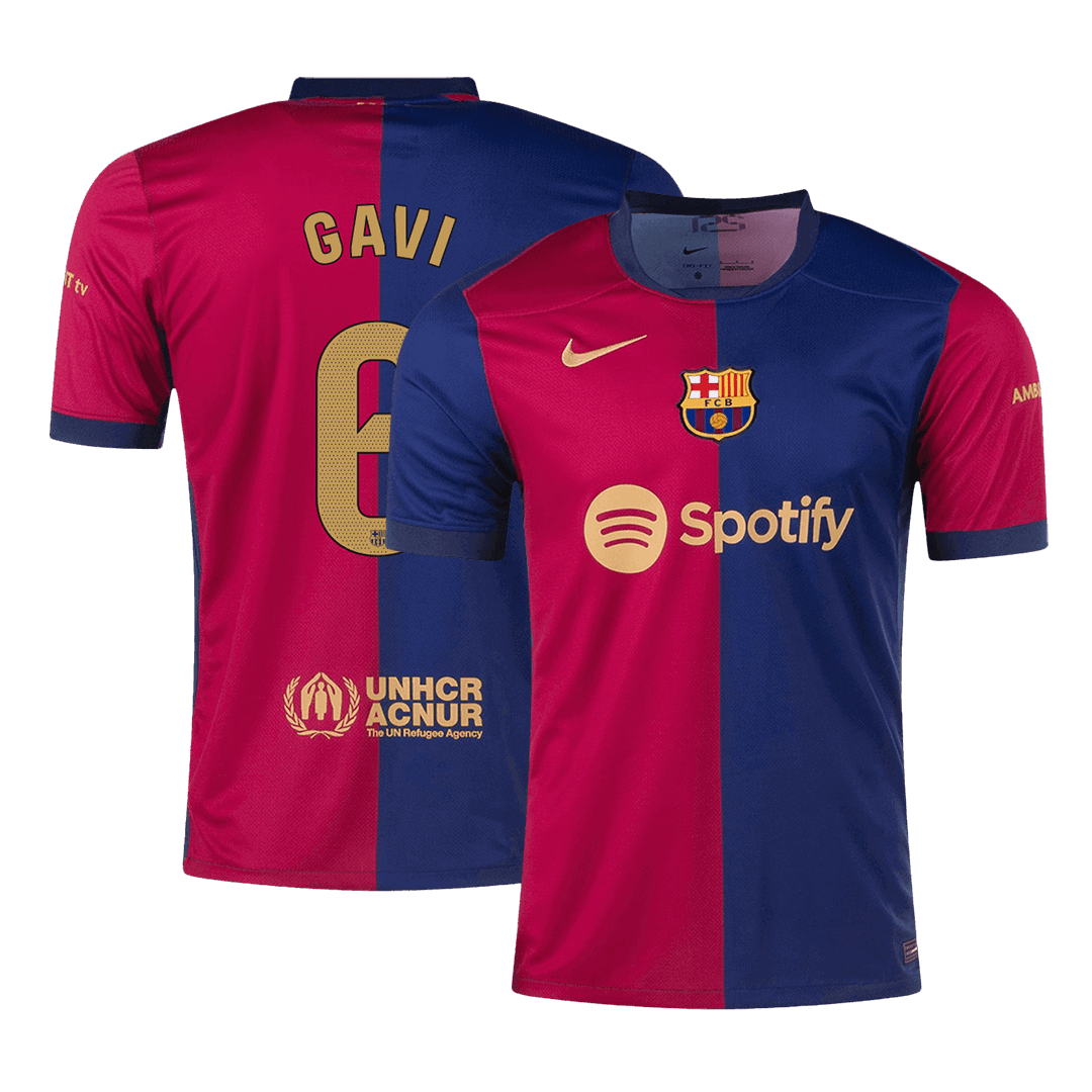 Barcelona GAVI #6 Home Jersey 2024/25