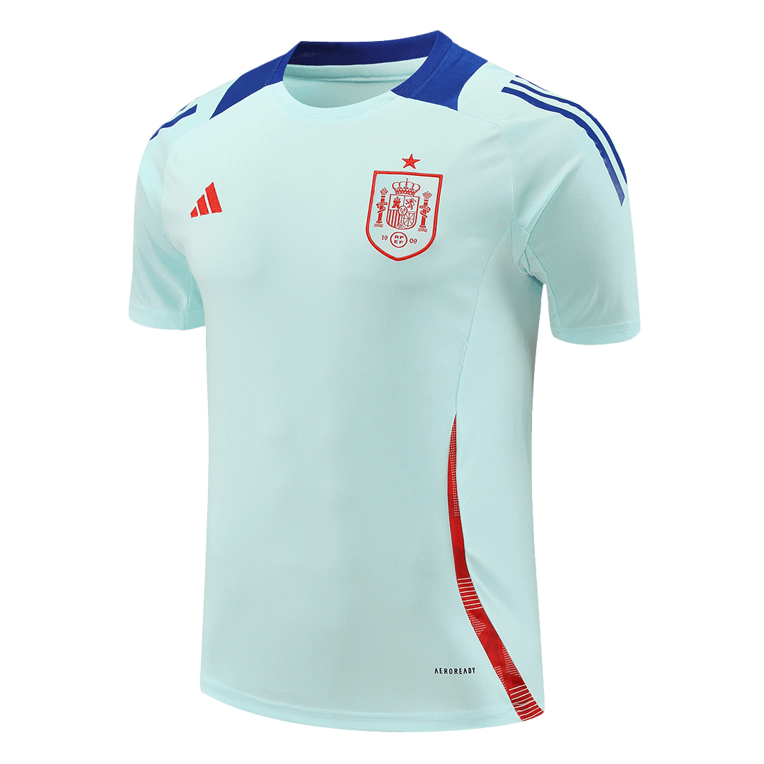 Spain Pre-Match Training Jersey EURO 2024 - Blue