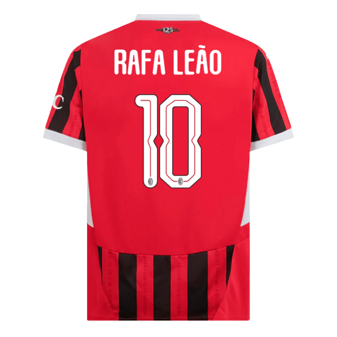 AC Milan RAFA LEÃO #10 Home Jersey 2024/25 - UCL Edition