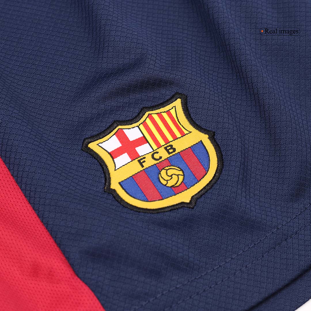 Barcelona Home Jersey Kit 2024/25 Kids(Jersey+Shorts)